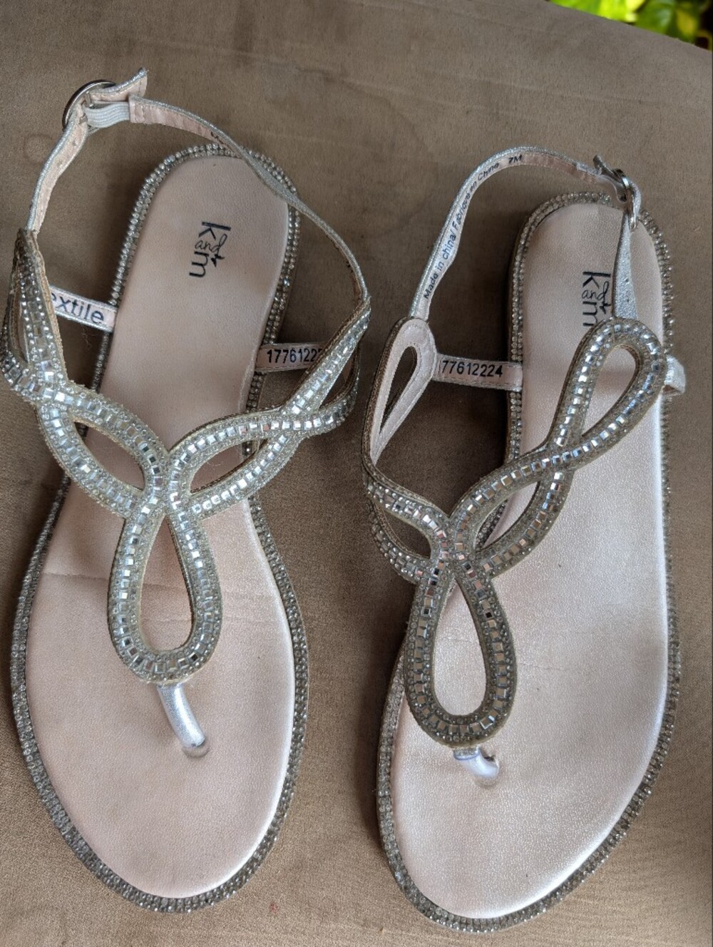 Blingly Flip Flops